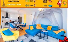 Caopeo - Top Hote Paris - 8 Personnes Balcon Parking